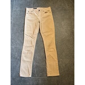 J.Crew Reid Fit Beige, Corduroy Skinny Pants Size 27